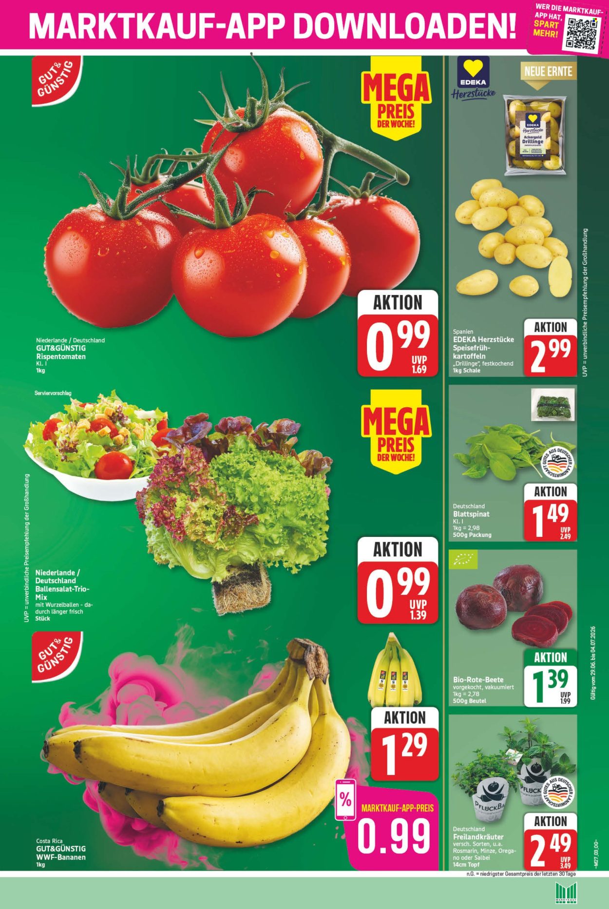 Marktkauf Prospekte  - 29.06.2026 - 4.07.2026. Seite 3
