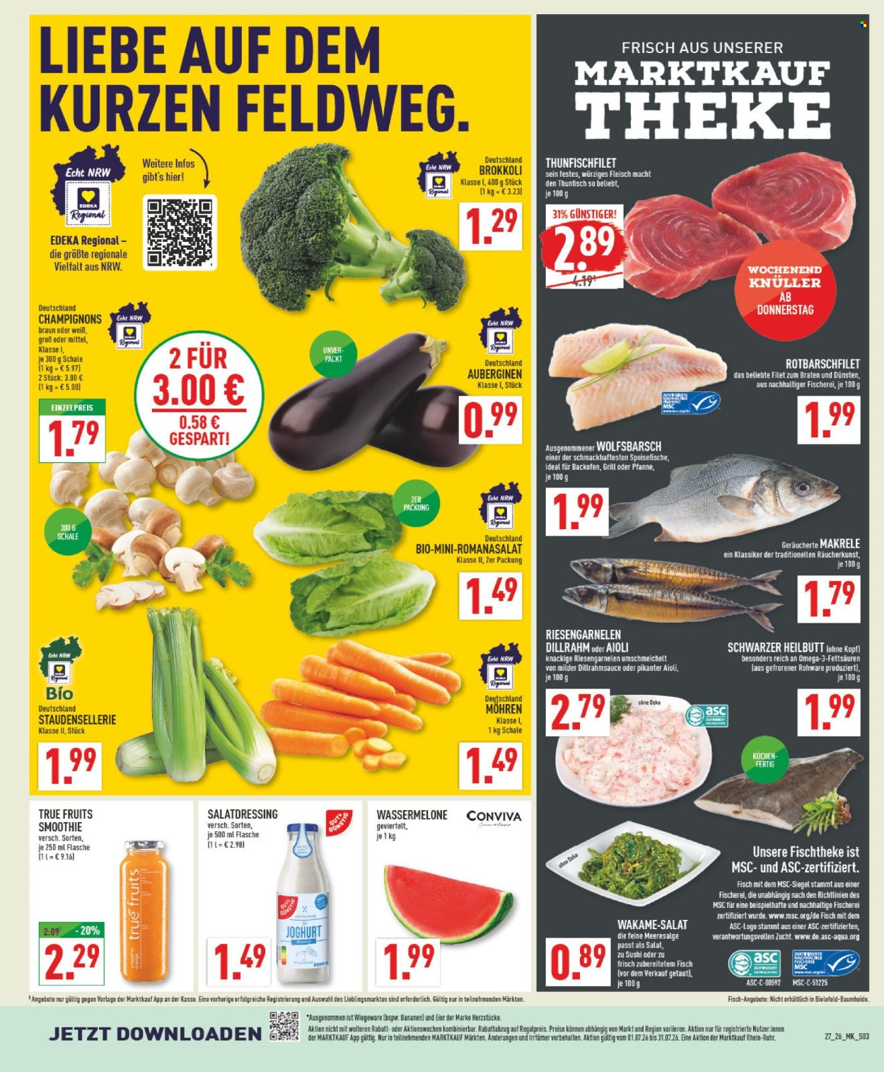 Marktkauf Prospekte  - 29.06.2026 - 4.07.2026. Seite 3