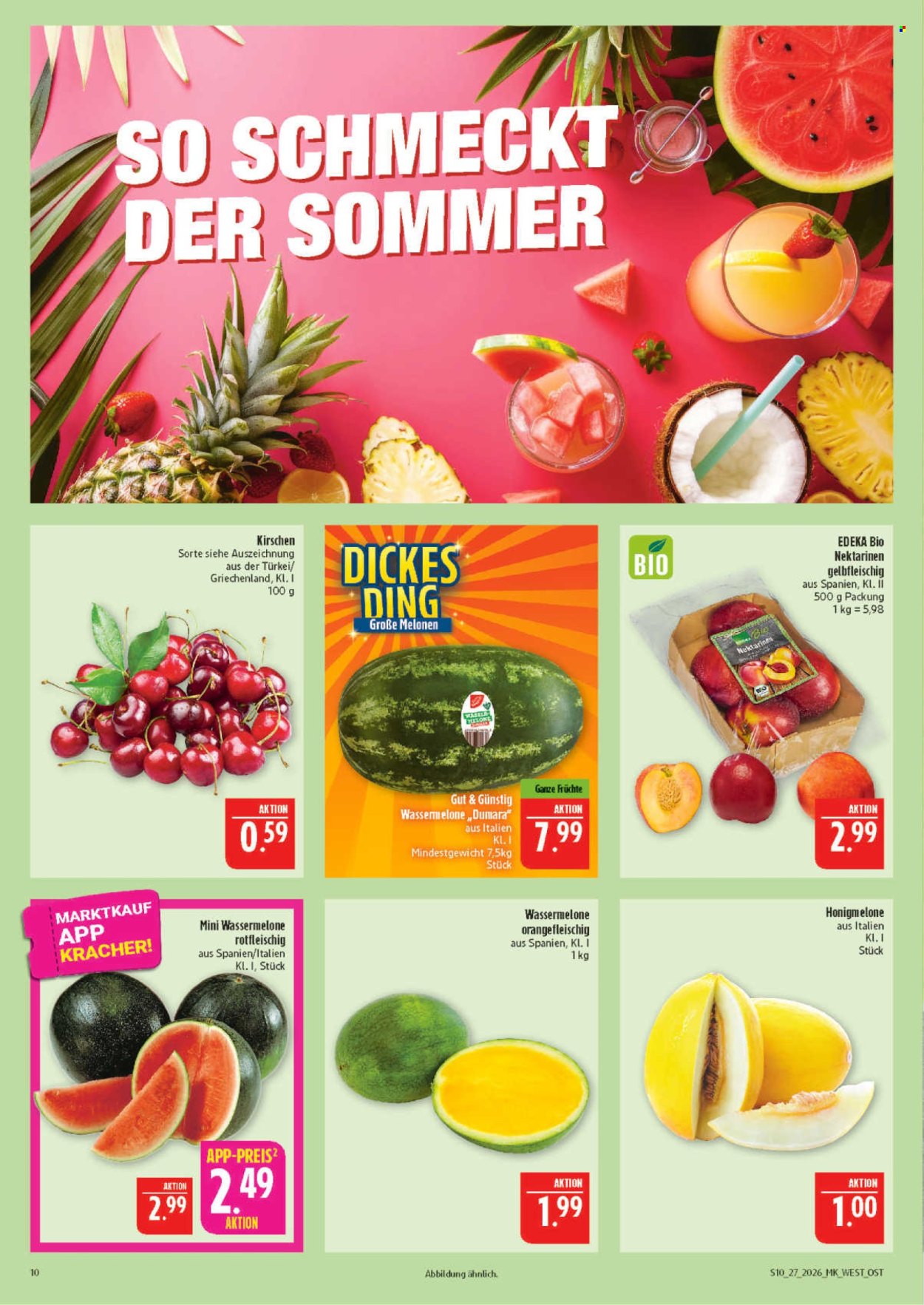 Marktkauf Prospekte  - 29.06.2026 - 4.07.2026. Seite 10