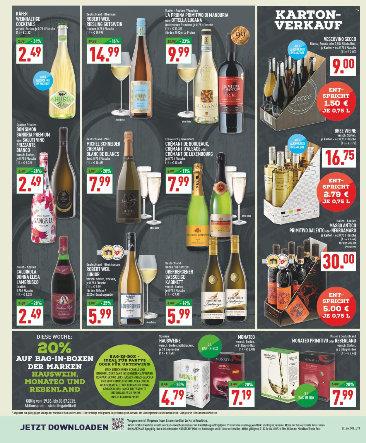 Marktkauf Prospekte  - 29.06.2026 - 4.07.2026. Seite 13