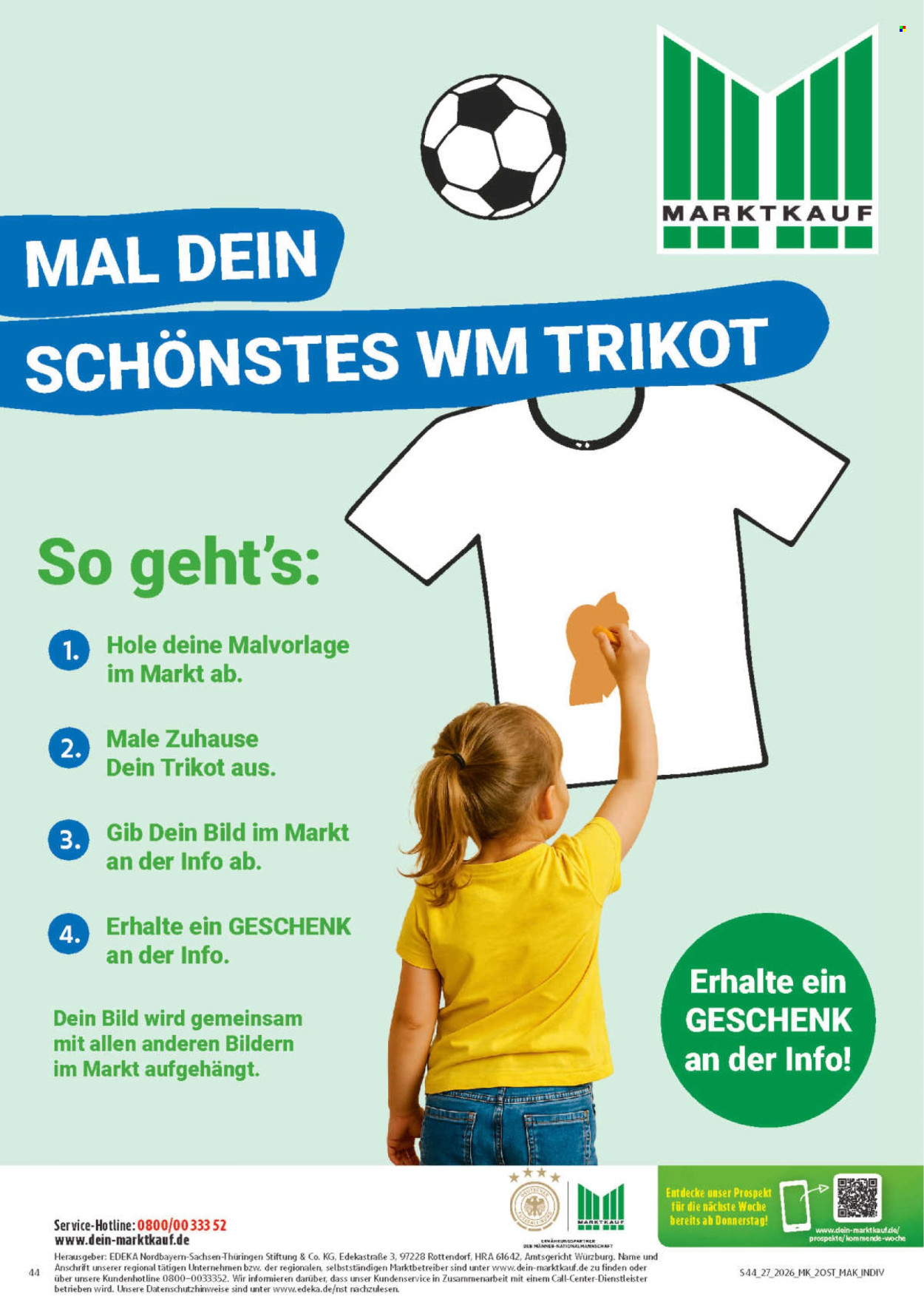 Marktkauf Prospekte  - 29.06.2026 - 4.07.2026. Seite 44