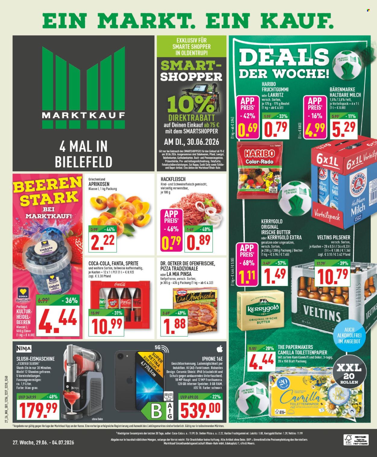 Marktkauf Prospekte  - 29.06.2026 - 4.07.2026. Seite 1