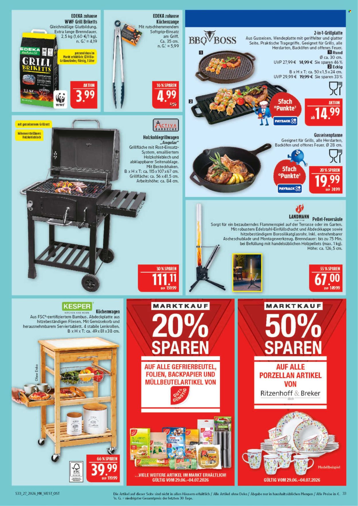 Marktkauf Prospekte  - 29.06.2026 - 4.07.2026. Seite 33