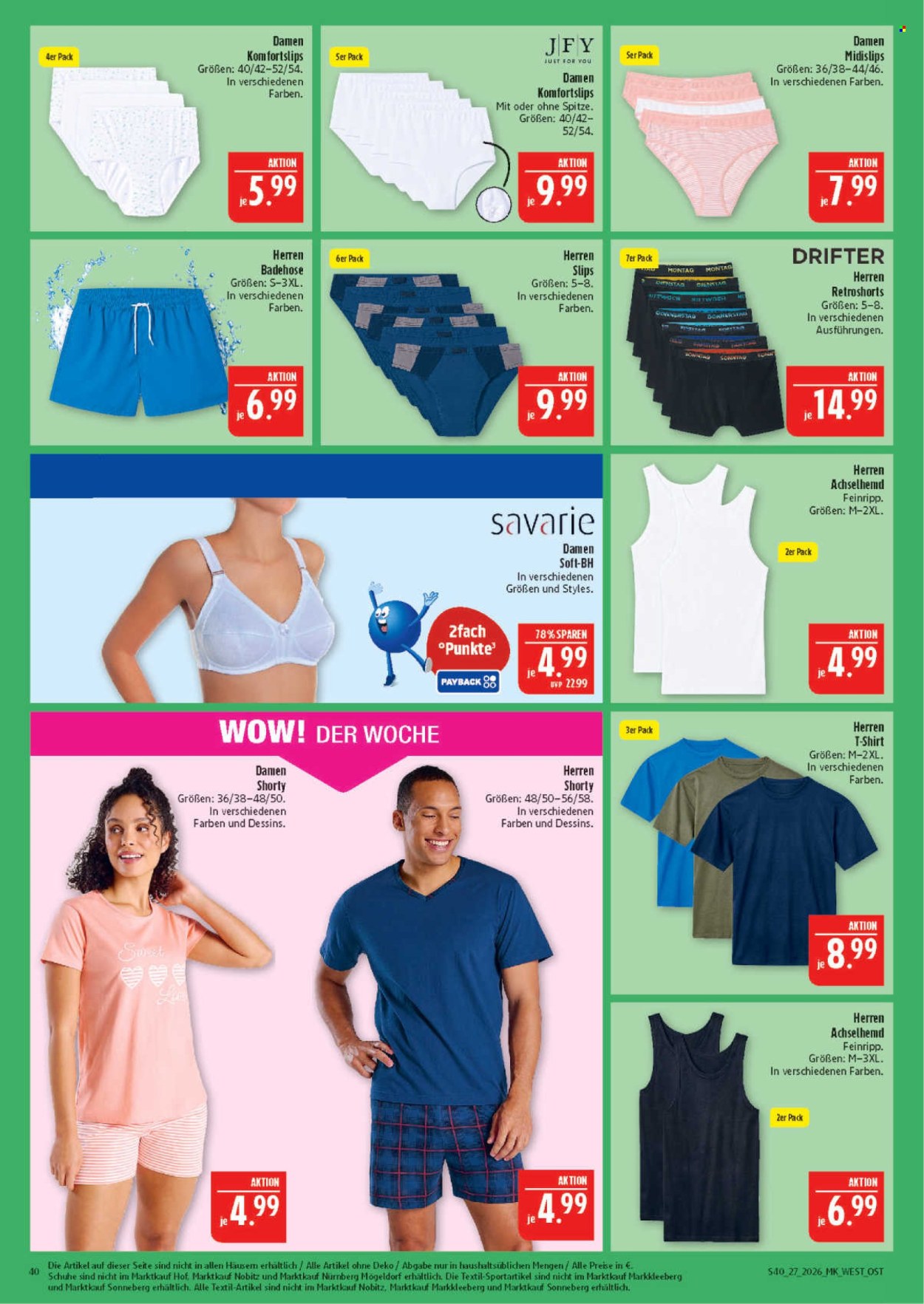 Marktkauf Prospekte  - 29.06.2026 - 4.07.2026. Seite 40