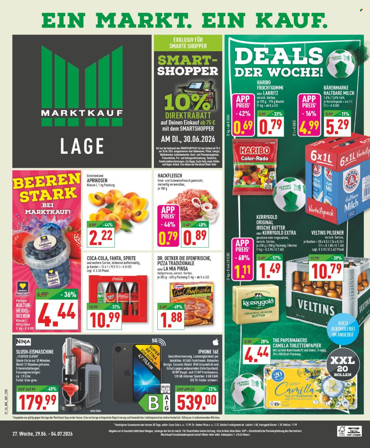 Marktkauf Prospekte  - 29.06.2026 - 4.07.2026. Seite 1