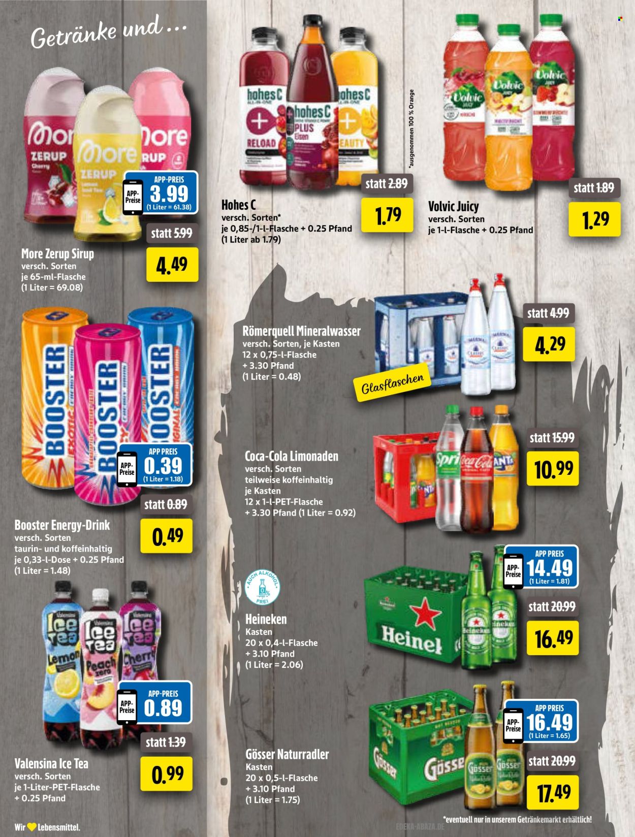 Edeka Getränkemarkt Prospekte  - 29.06.2026 - 4.07.2026. Seite 14