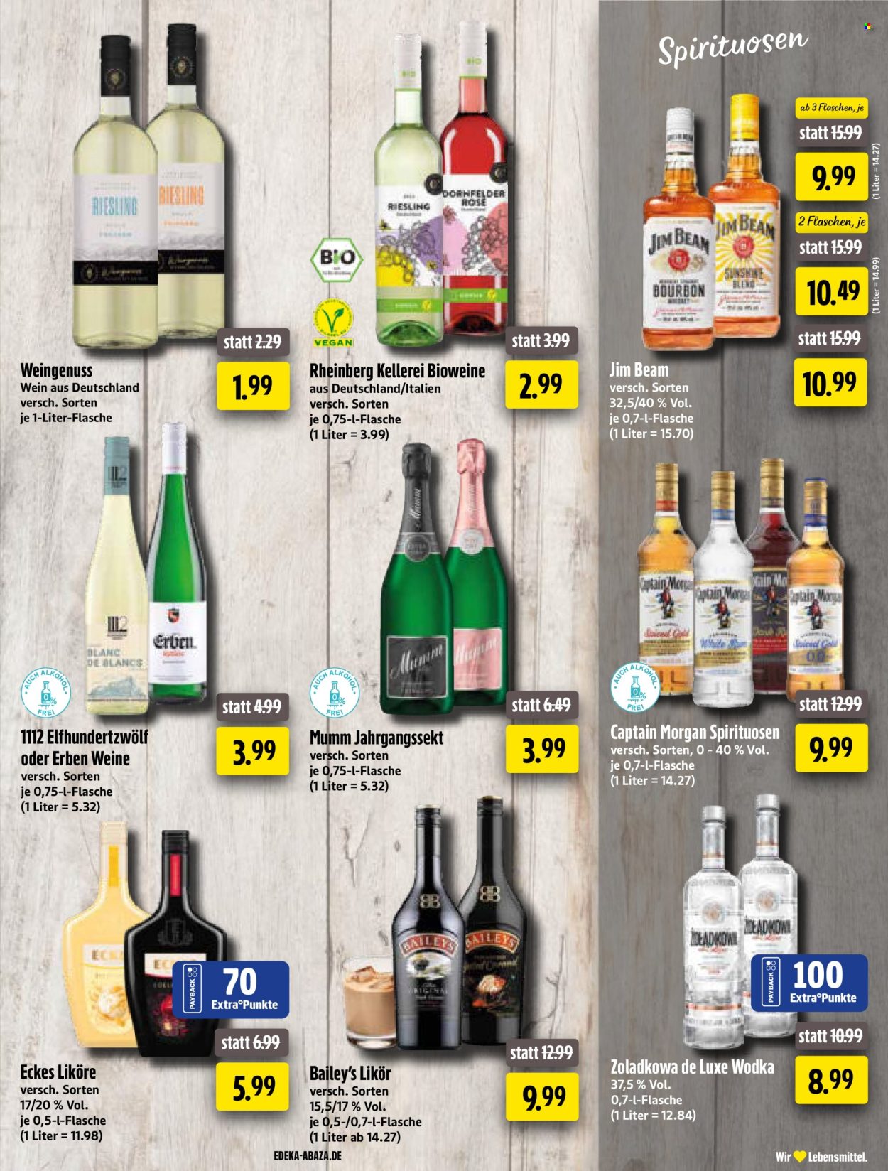 Edeka Getränkemarkt Prospekte  - 29.06.2026 - 4.07.2026. Seite 15