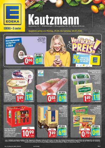 Prospekte E center - 29.06.2026 - 4.07.2026.
