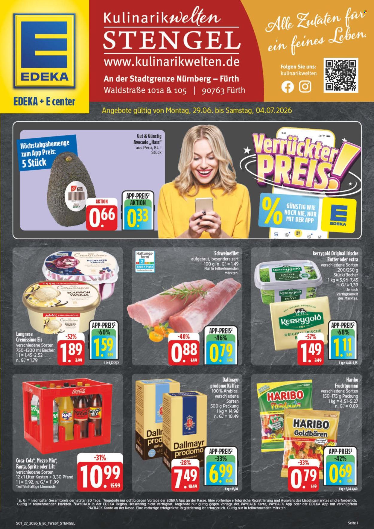 E center Prospekte  - 29.06.2026 - 4.07.2026. Seite 1