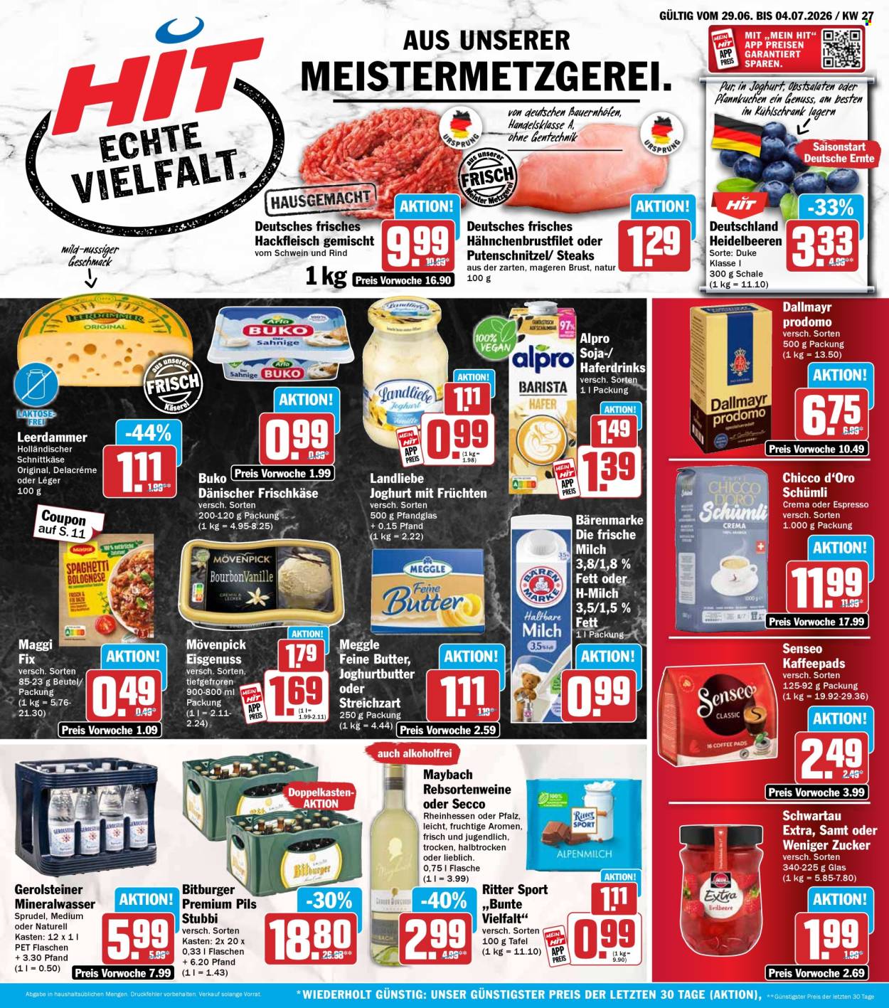 Hit Prospekte  - 29.06.2026 - 4.07.2026. Seite 1