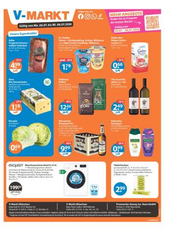 Prospekte V-Markt - 6.07.2026 - 8.07.2026.