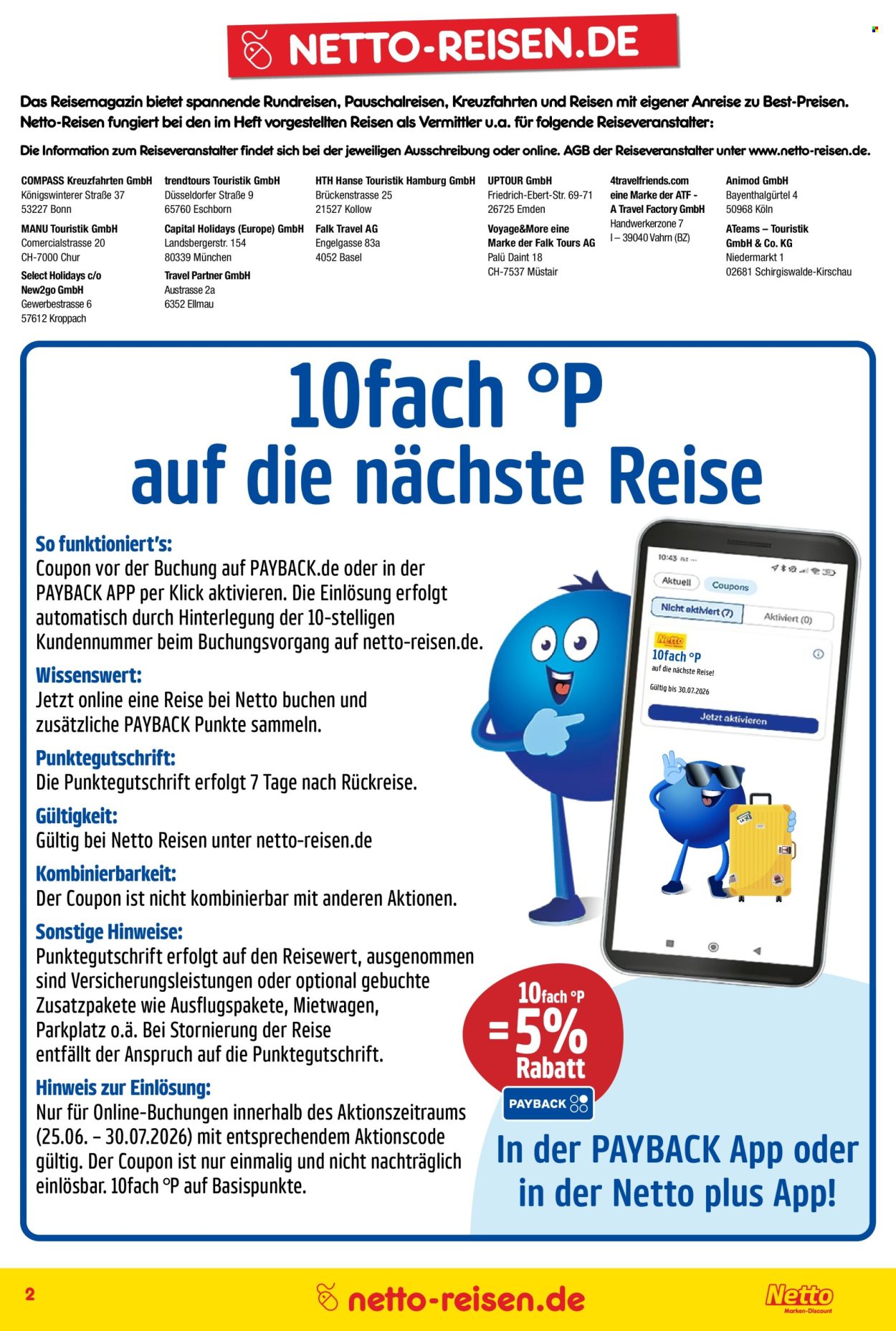 Netto Marken-Discount Prospekte  - 26.06.2026 - 31.07.2026. Seite 2