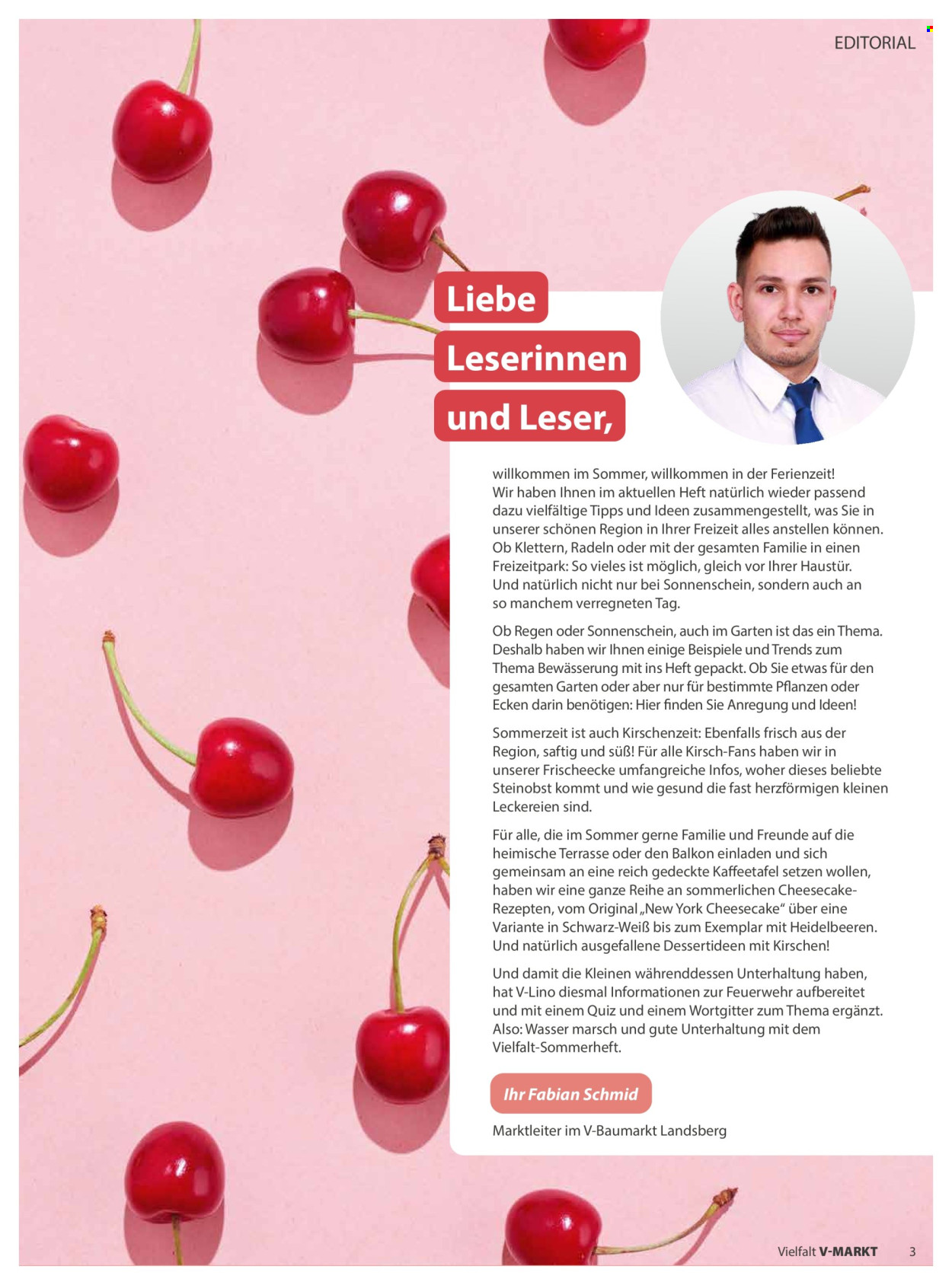 V-Markt Prospekte  - 1.07.2026 - 31.08.2026. Seite 3