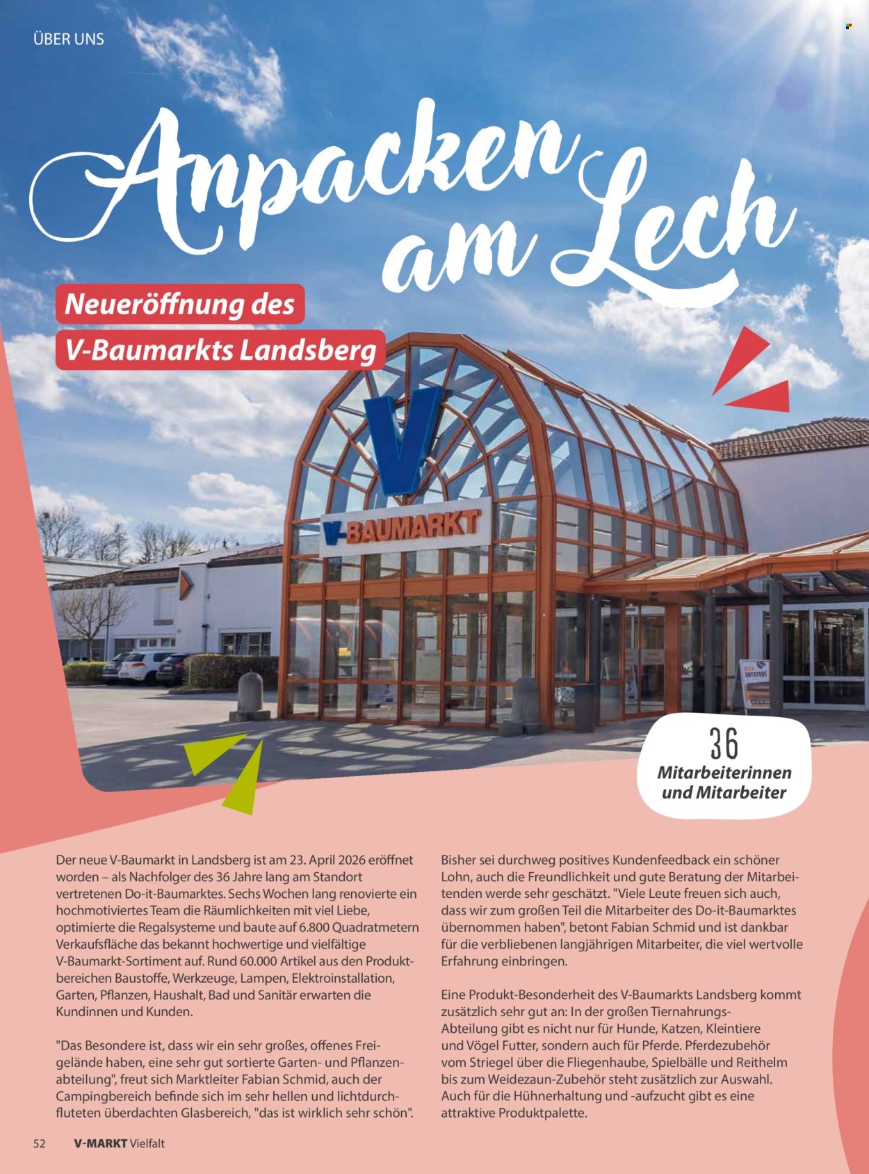 V-Markt Prospekte  - 1.07.2026 - 31.08.2026. Seite 52