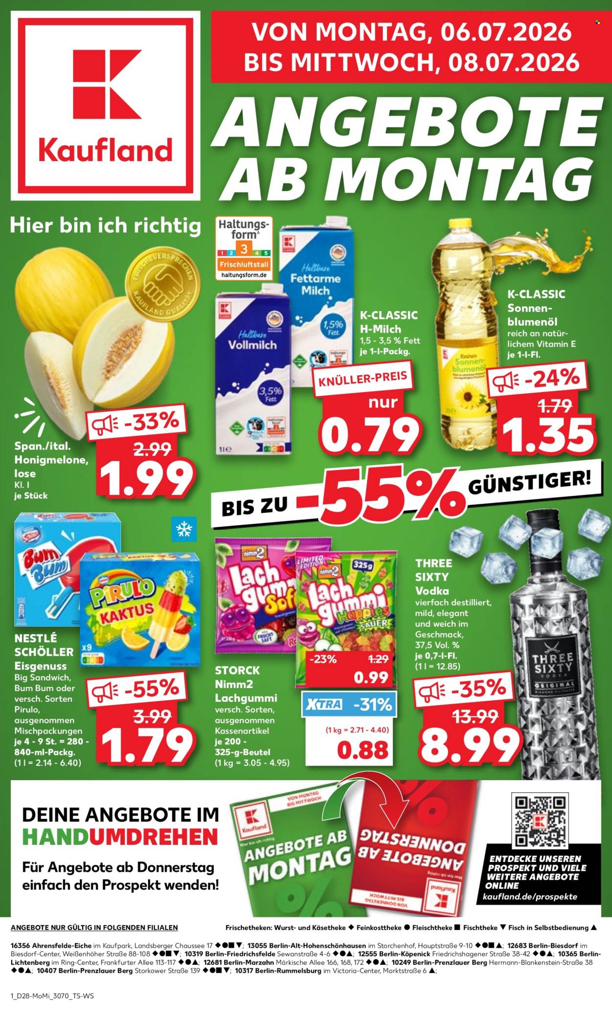 Kaufland Prospekte  - 6.07.2026 - 8.07.2026. Seite 1