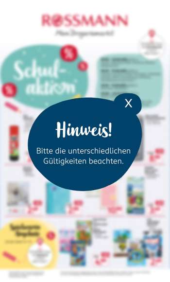 Prospekte Rossmann - 29.06.2026 - 1.09.2026.