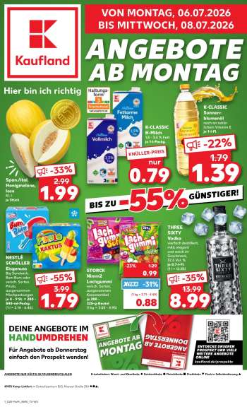 Prospekte Kaufland - 6.07.2026 - 8.07.2026.