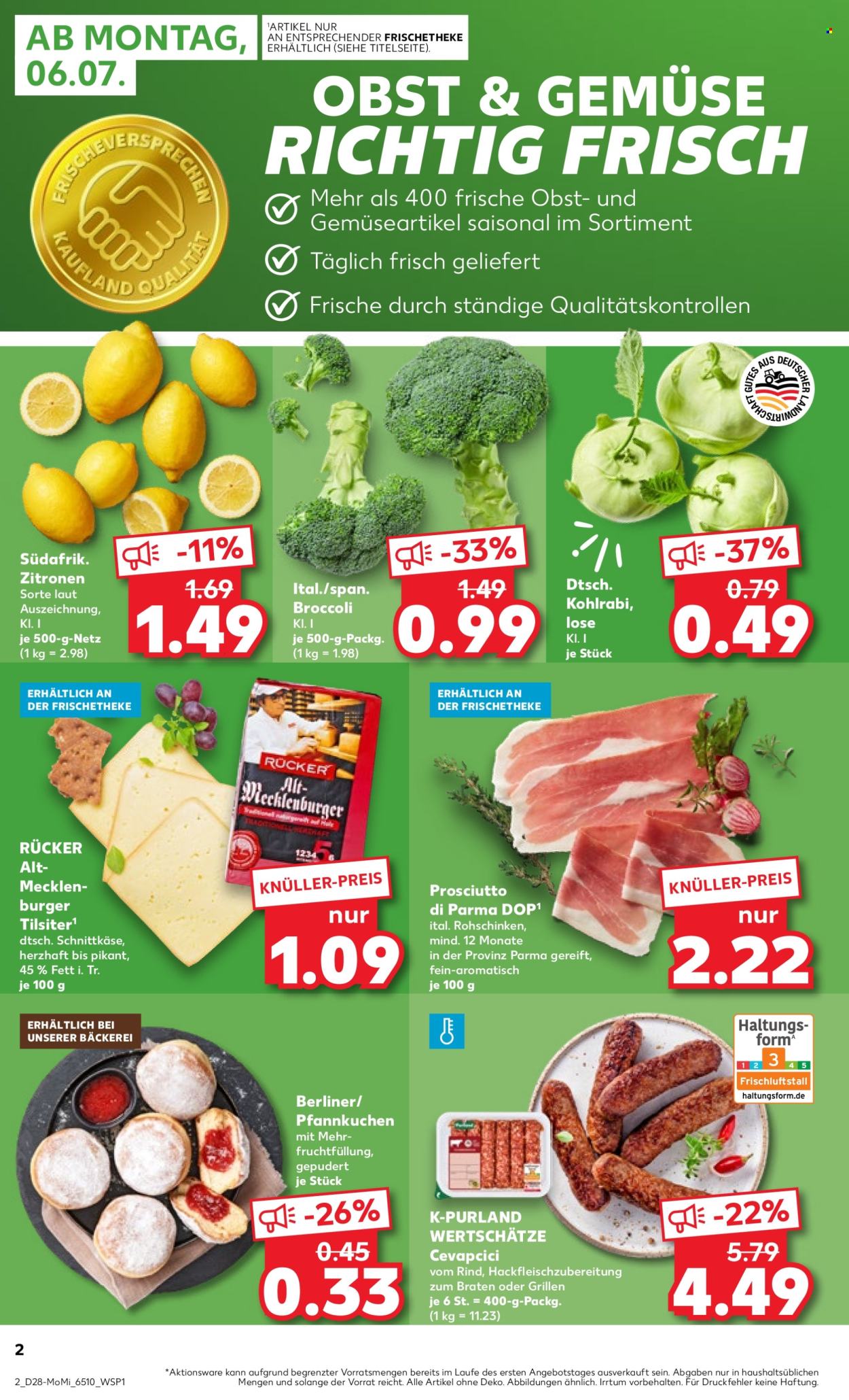 Kaufland Prospekte  - 6.07.2026 - 8.07.2026. Seite 2
