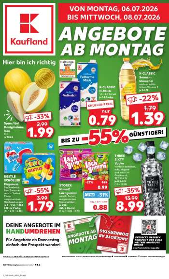 Prospekte Kaufland - 6.07.2026 - 8.07.2026.