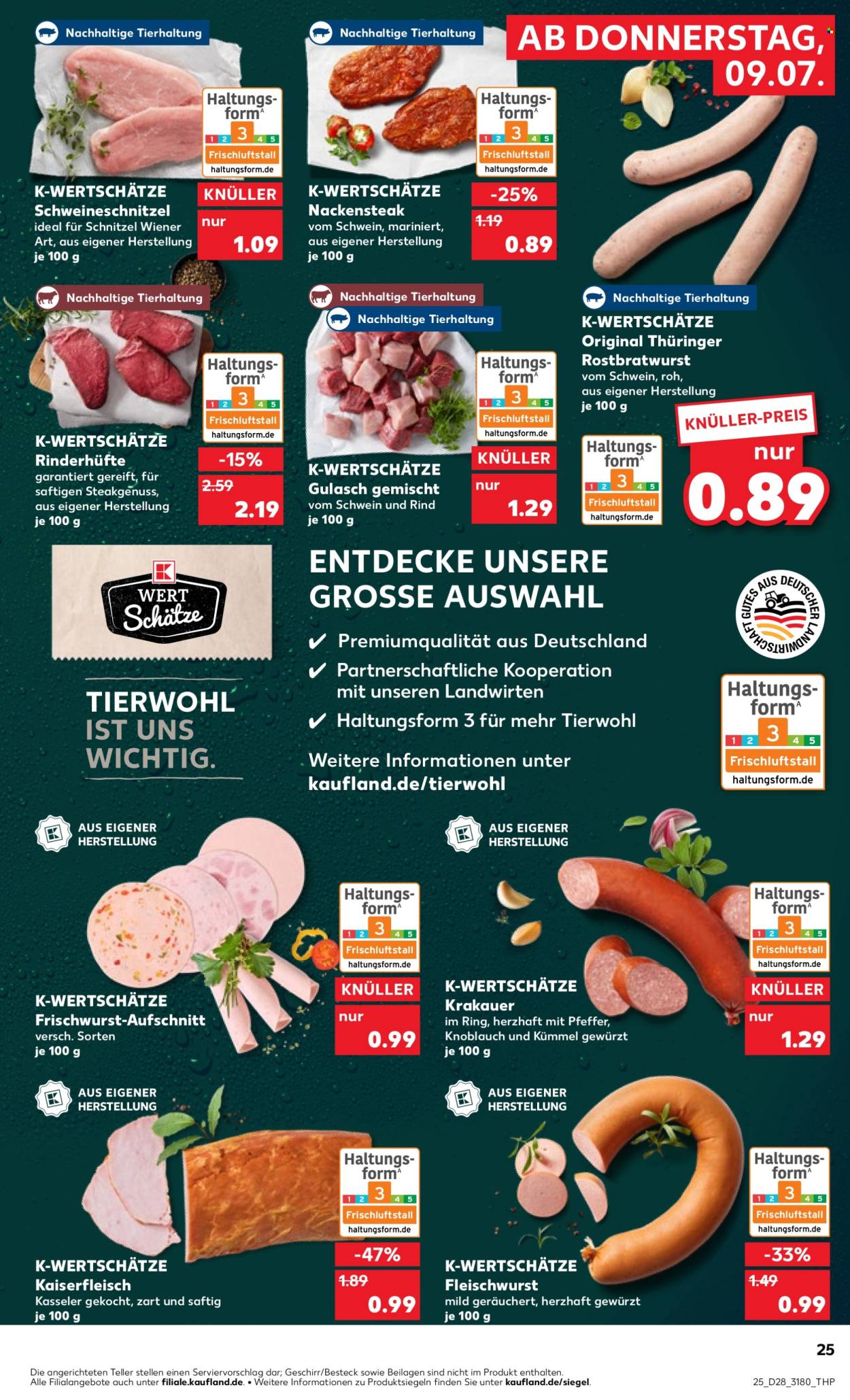 Kaufland Prospekte  - 9.07.2026 - 15.07.2026. Seite 25