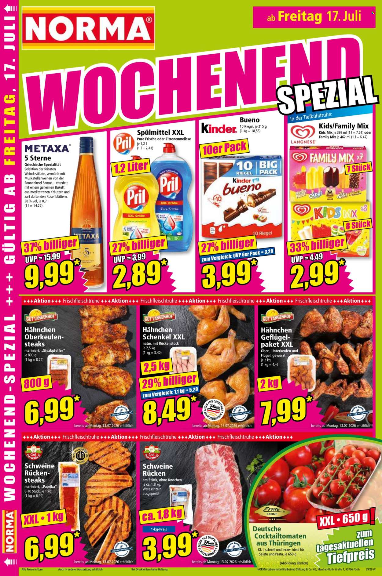 Norma Prospekte  - 13.07.2026 - 19.07.2026. Seite 16