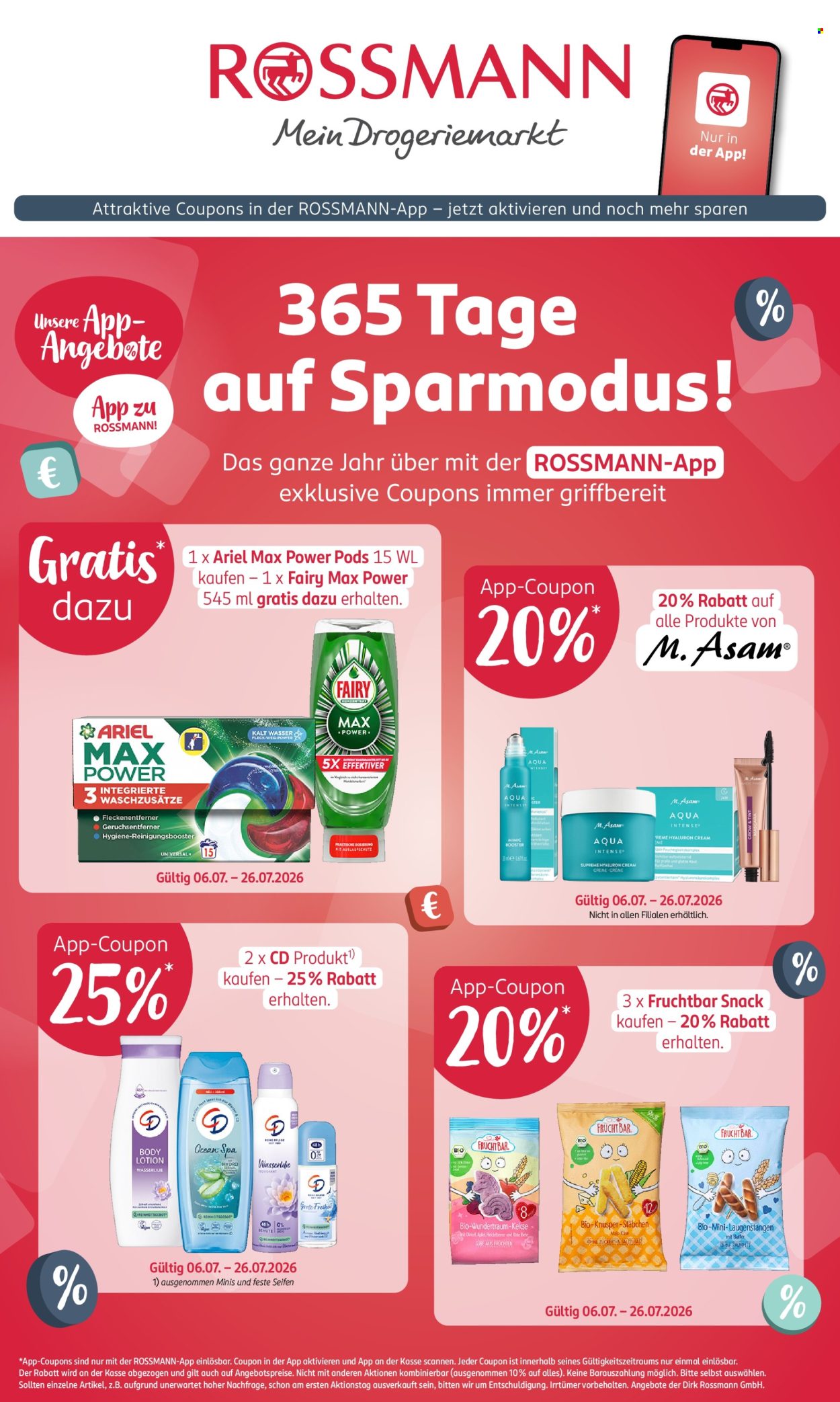 Rossmann Prospekte  - 6.07.2026 - 26.07.2026. Seite 1
