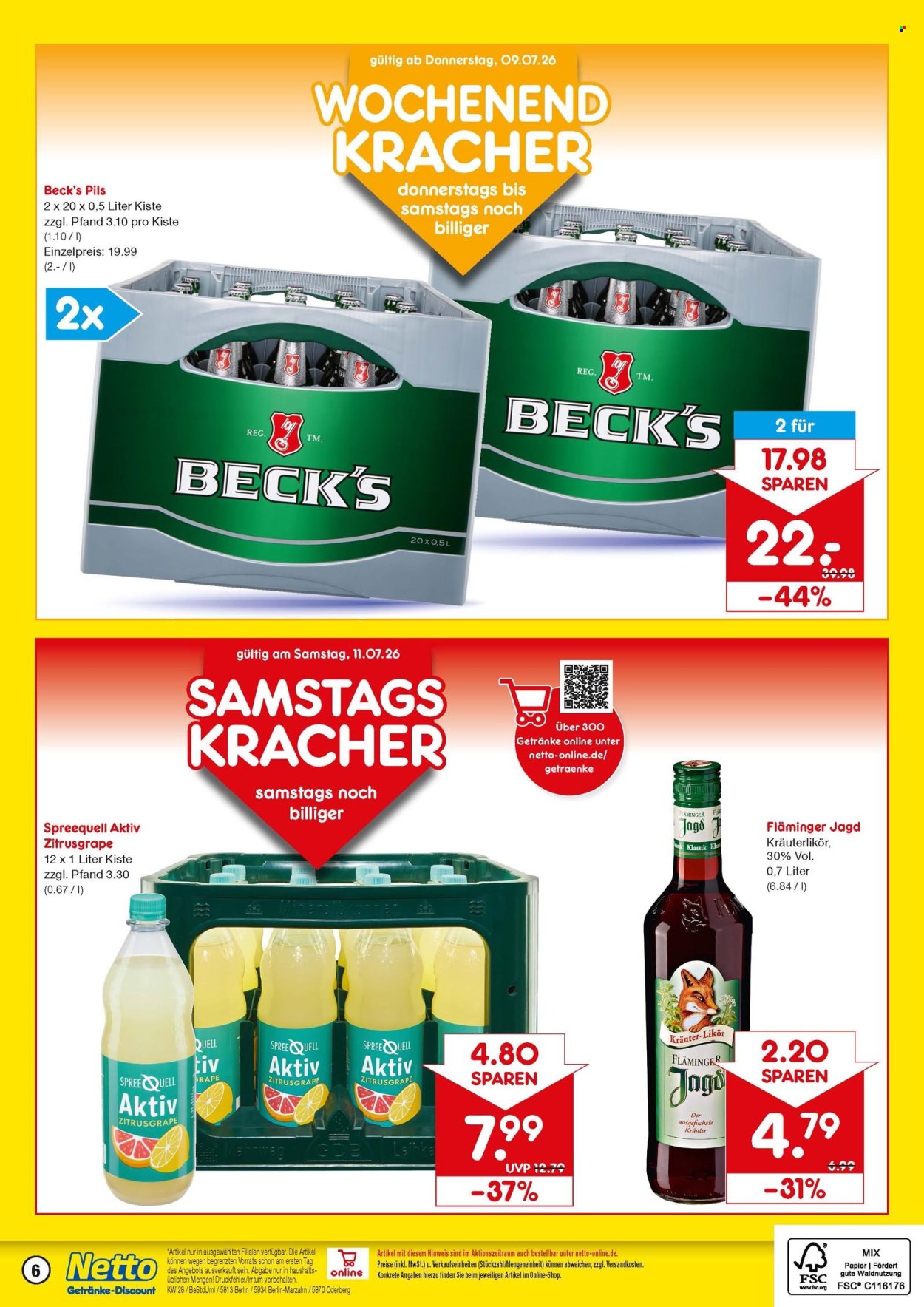 Netto Marken-Discount Prospekte  - 6.07.2026 - 11.07.2026. Seite 6