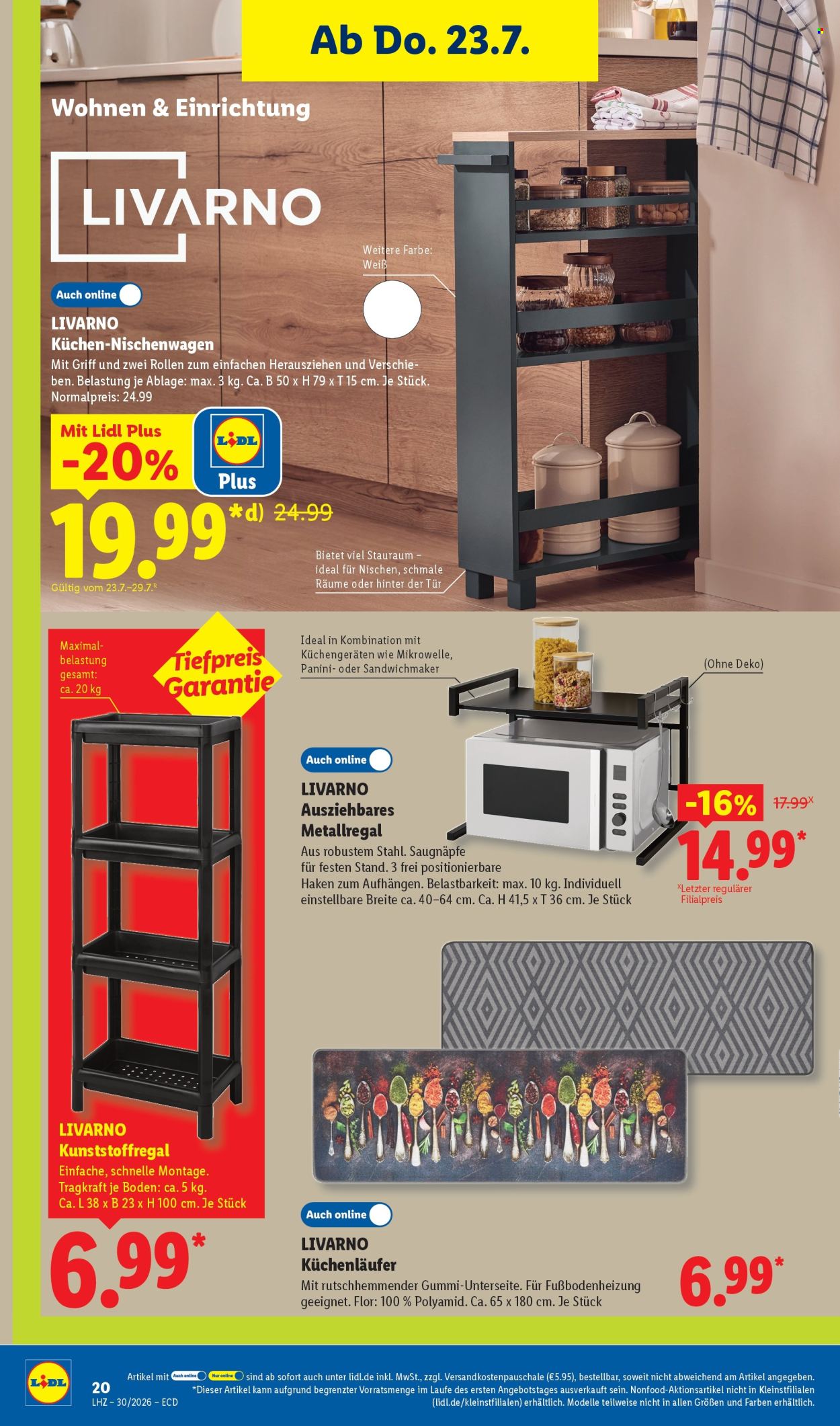 Lidl Prospekte  - 20.07.2026 - 25.07.2026. Seite 18