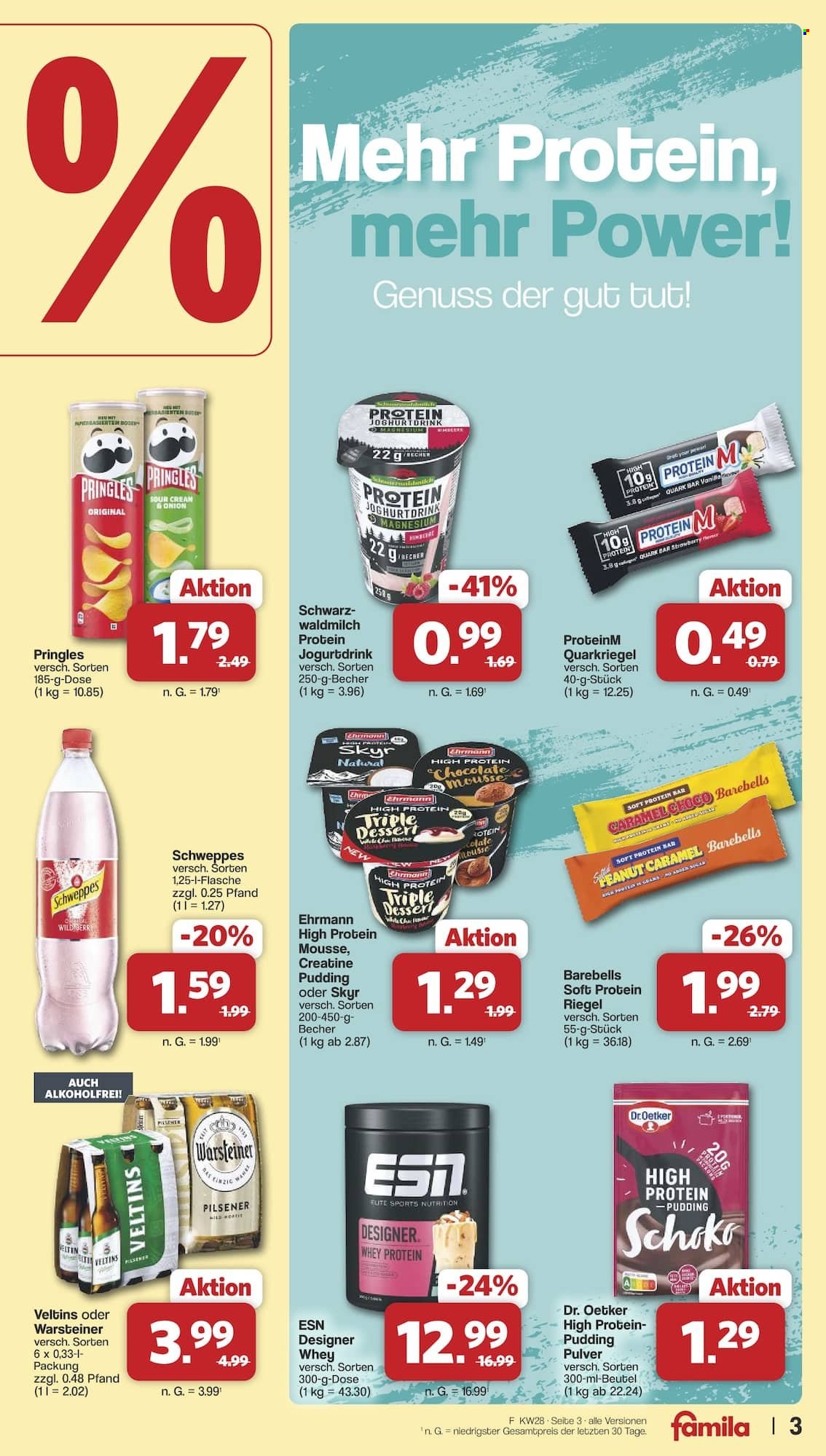 famila Prospekte  - 6.07.2026 - 11.07.2026. Seite 3
