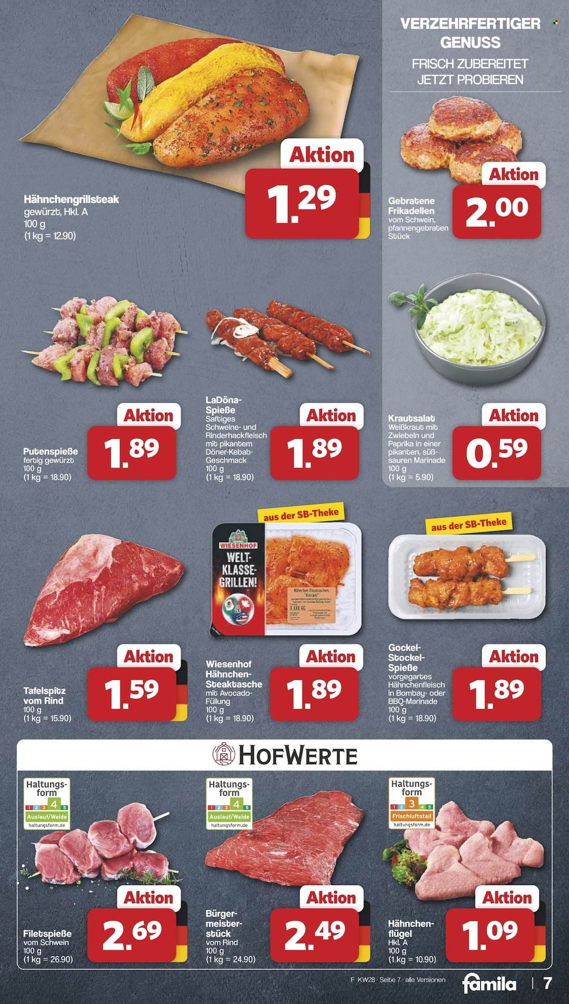 famila Prospekte  - 6.07.2026 - 11.07.2026. Seite 7