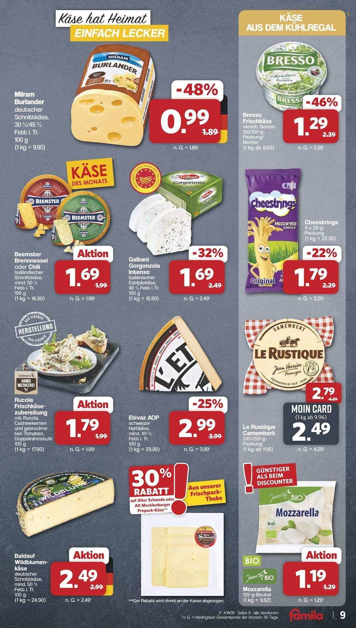 famila Prospekte  - 6.07.2026 - 11.07.2026. Seite 9