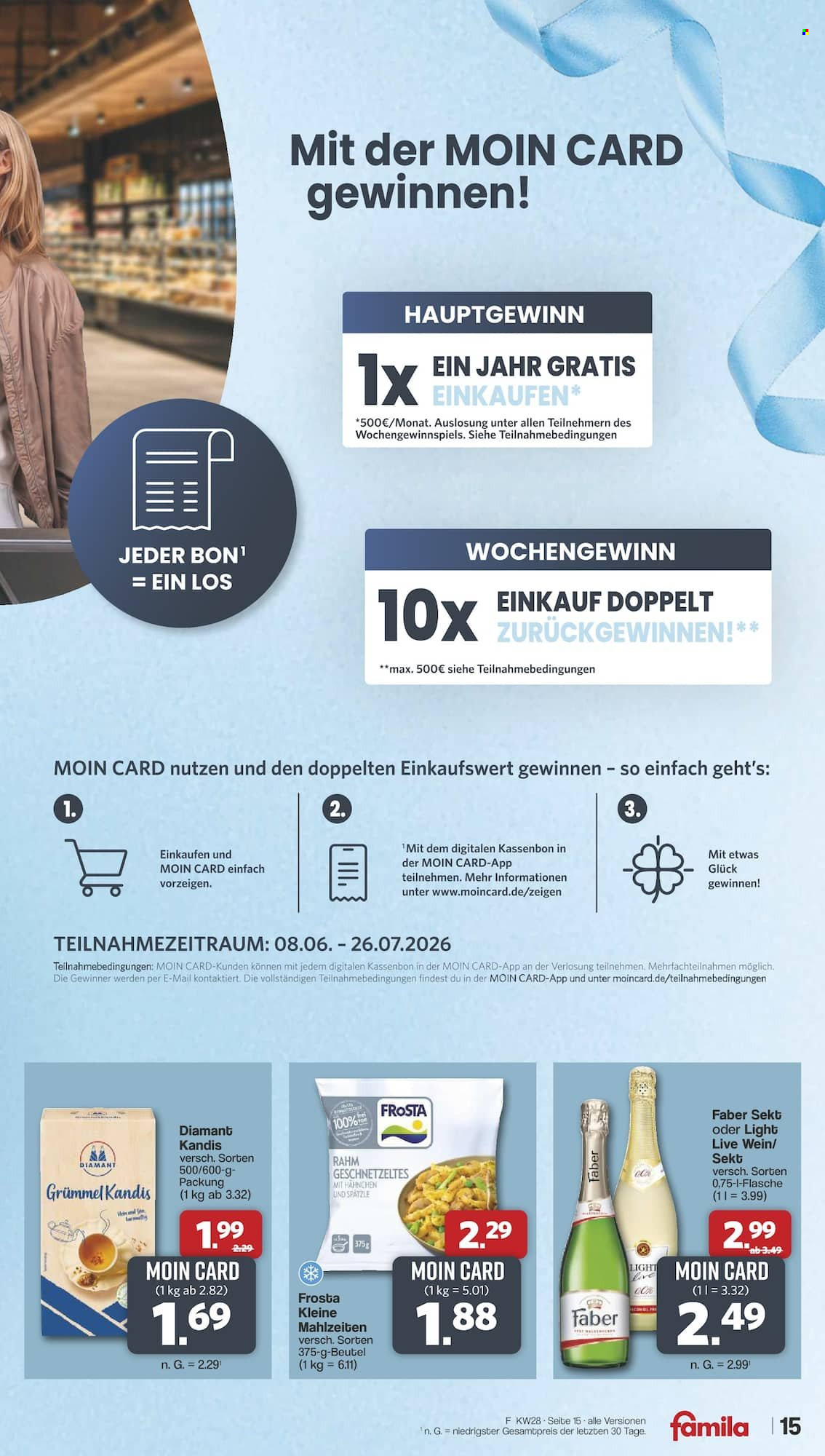 famila Prospekte  - 6.07.2026 - 11.07.2026. Seite 15