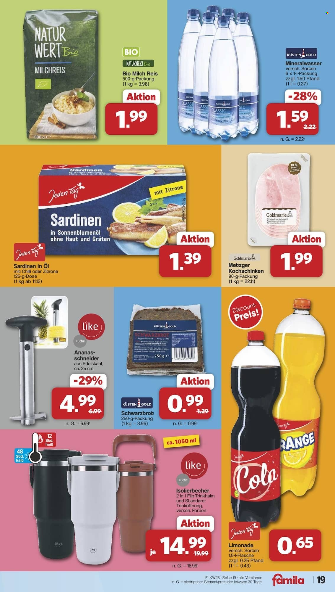 famila Prospekte  - 6.07.2026 - 11.07.2026. Seite 19