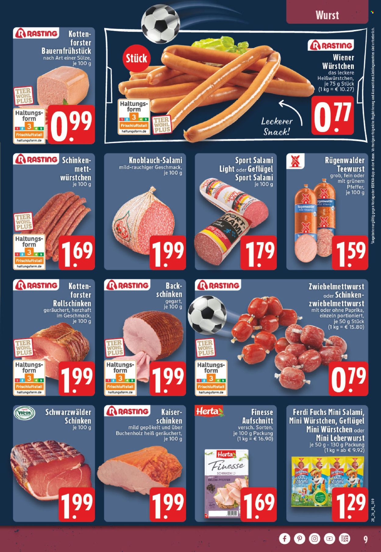 Edeka Prospekte  - 6.07.2026 - 11.07.2026. Seite 9