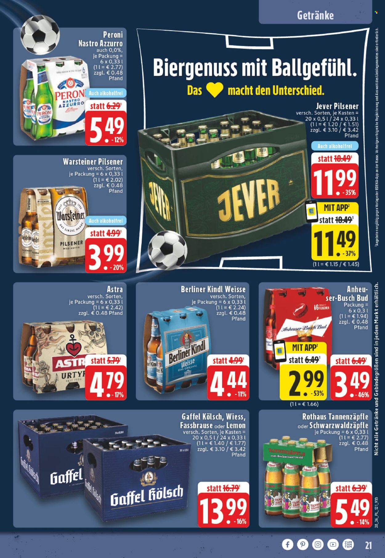 Edeka Prospekte  - 6.07.2026 - 11.07.2026. Seite 21
