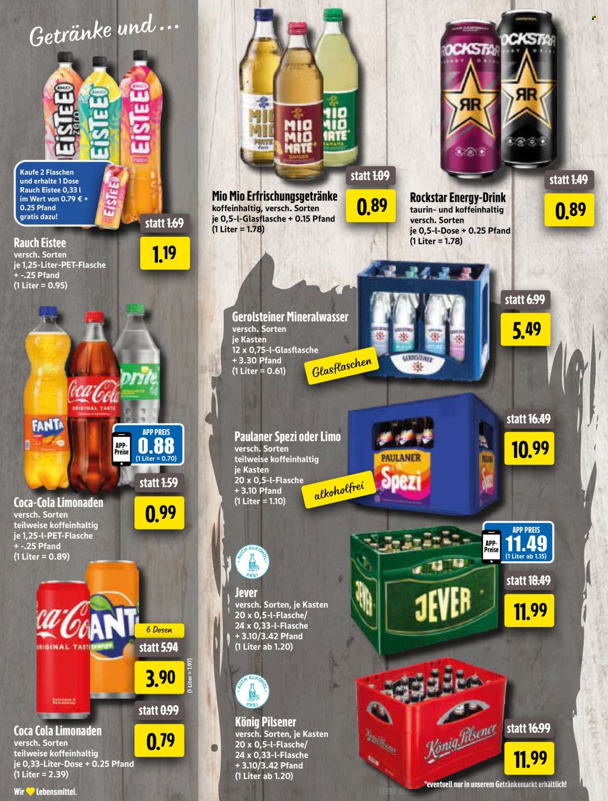 Edeka Getränkemarkt Prospekte  - 6.07.2026 - 11.07.2026. Seite 14