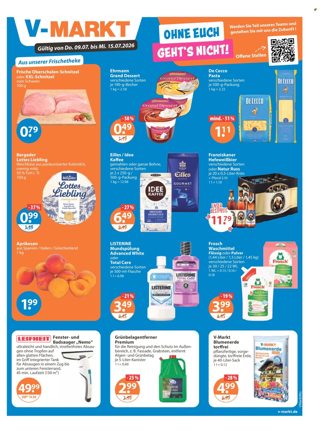 V-Markt Prospekte  - 9.07.2026 - 15.07.2026. Seite 1
