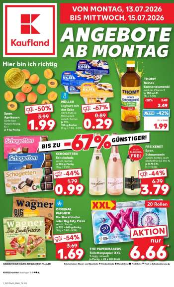 Prospekte Kaufland - 13.07.2026 - 15.07.2026.