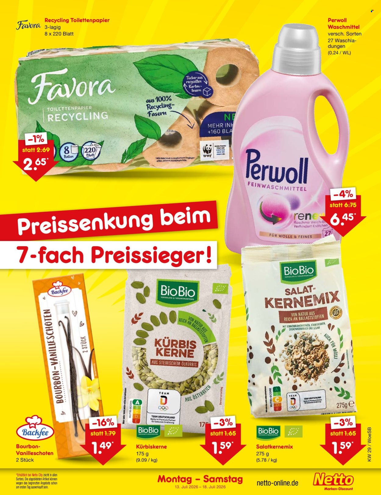 Netto Marken-Discount Prospekte  - 13.07.2026 - 18.07.2026. Seite 41