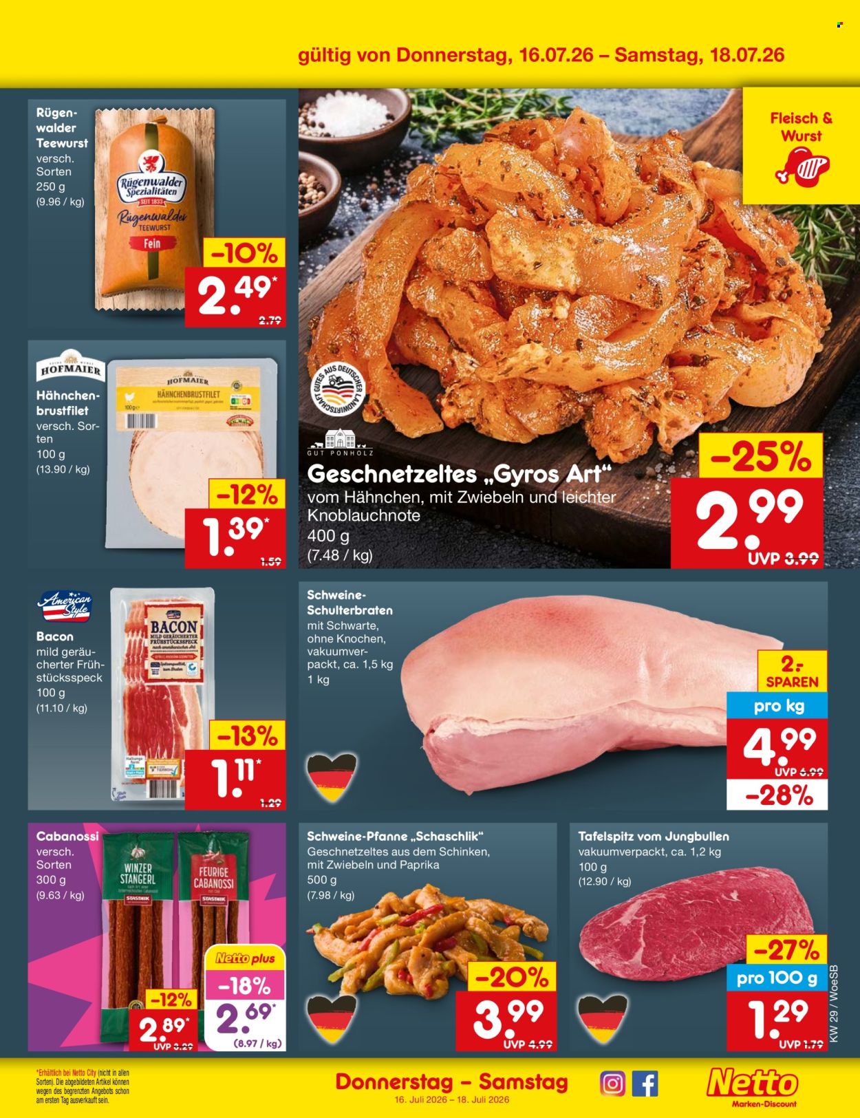 Netto Marken-Discount Prospekte  - 13.07.2026 - 18.07.2026. Seite 61