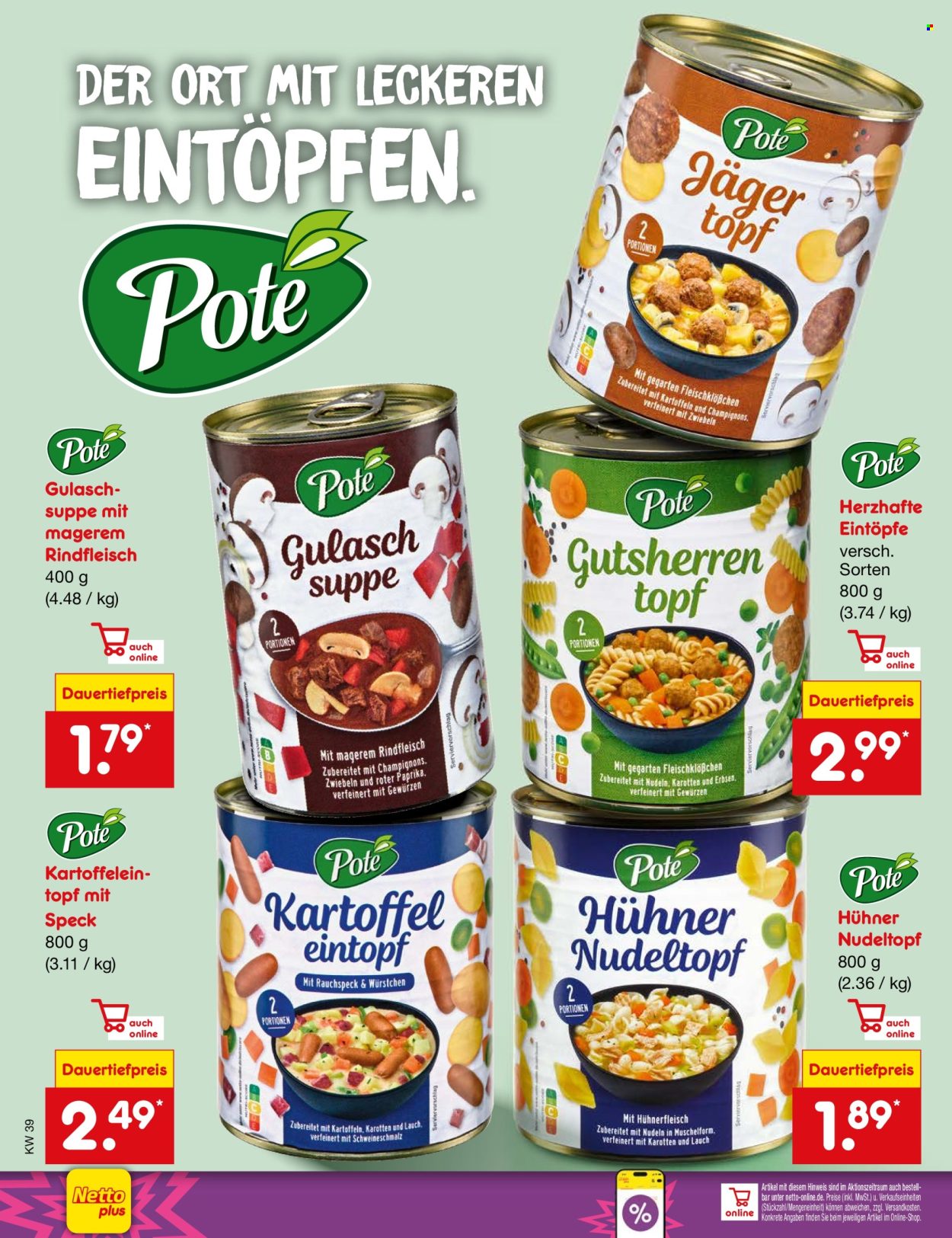 Netto Marken-Discount Prospekte  - 13.07.2026 - 18.07.2026. Seite 68