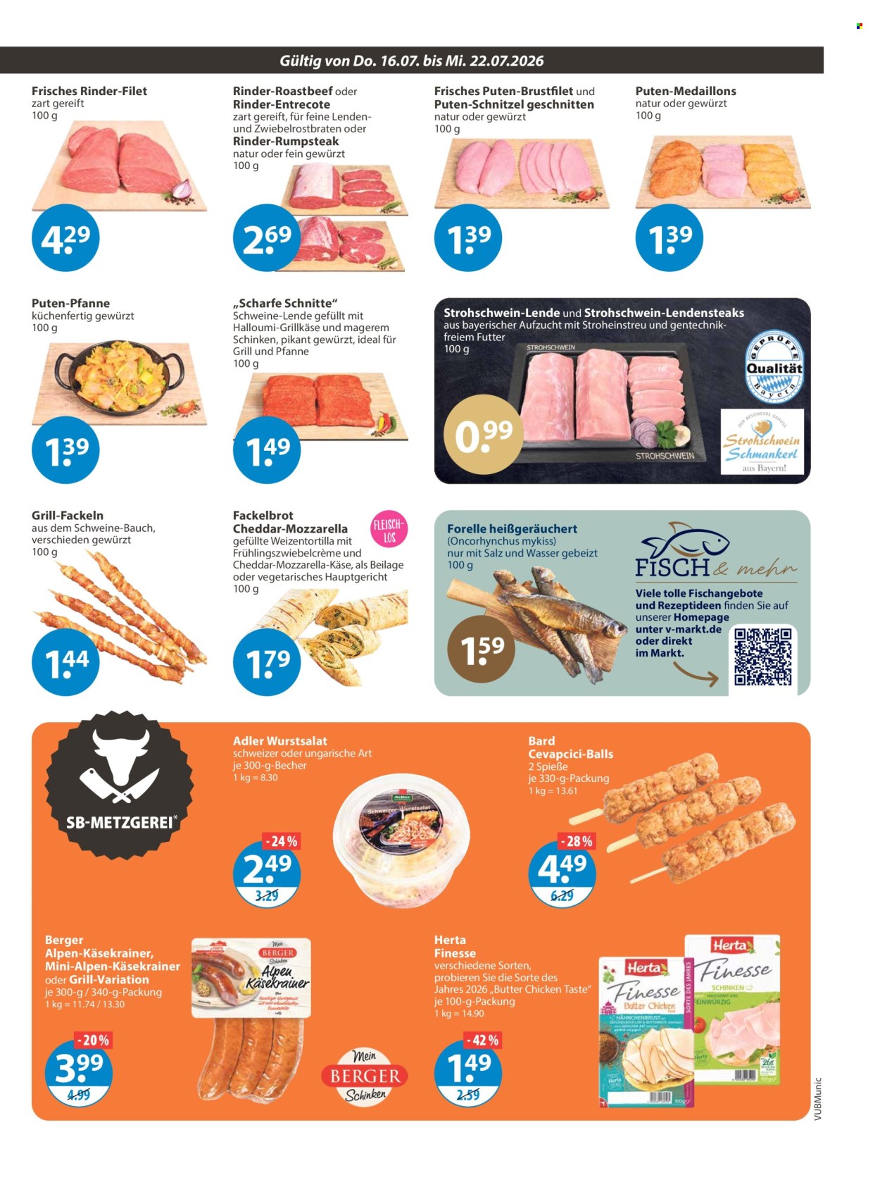 V-Markt Prospekte  - 16.07.2026 - 22.07.2026. Seite 3