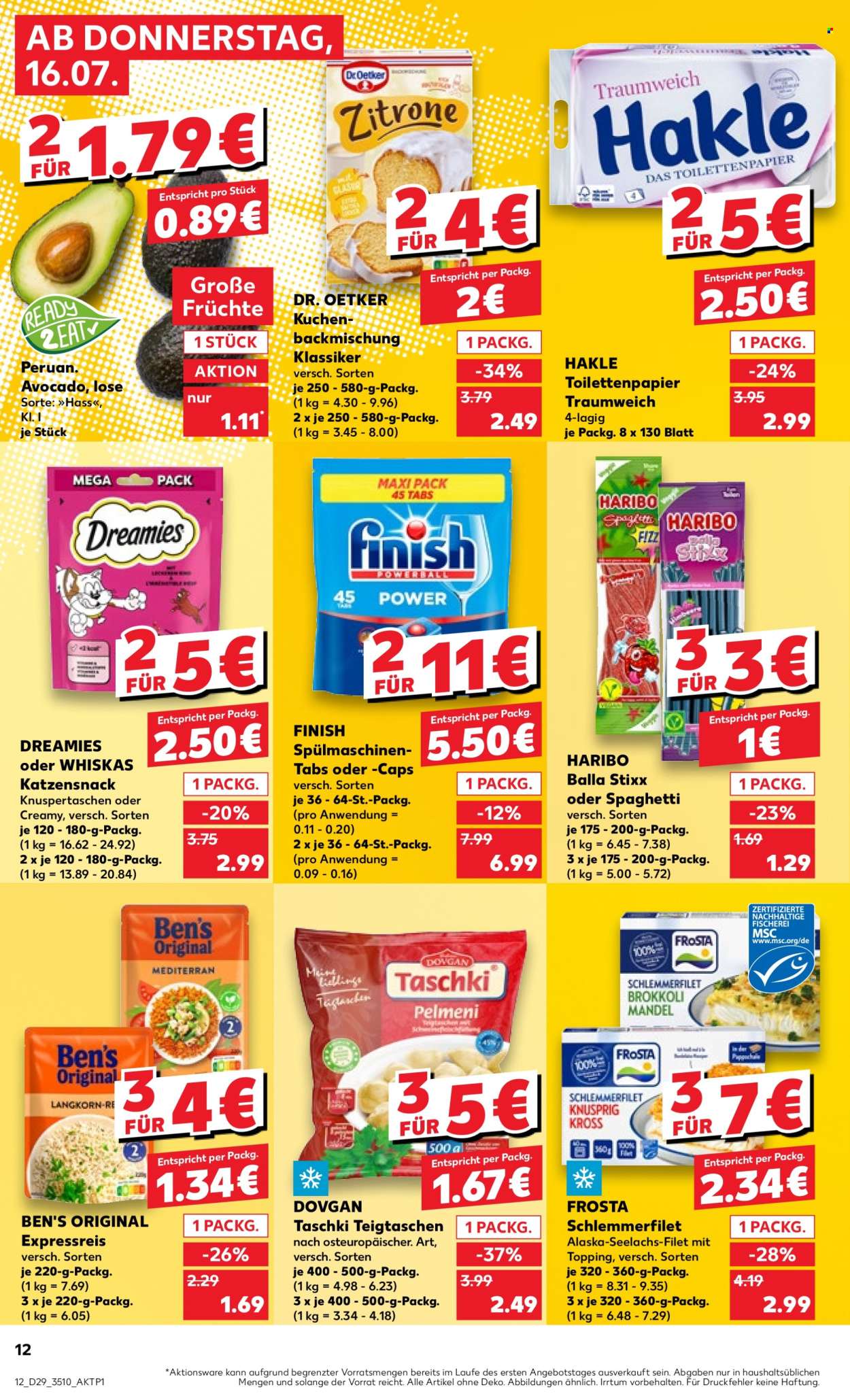 Kaufland Prospekte  - 16.07.2026 - 22.07.2026. Seite 12