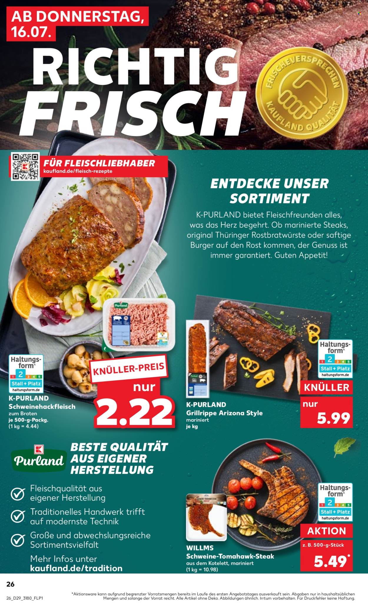 Kaufland Prospekte  - 16.07.2026 - 22.07.2026. Seite 26