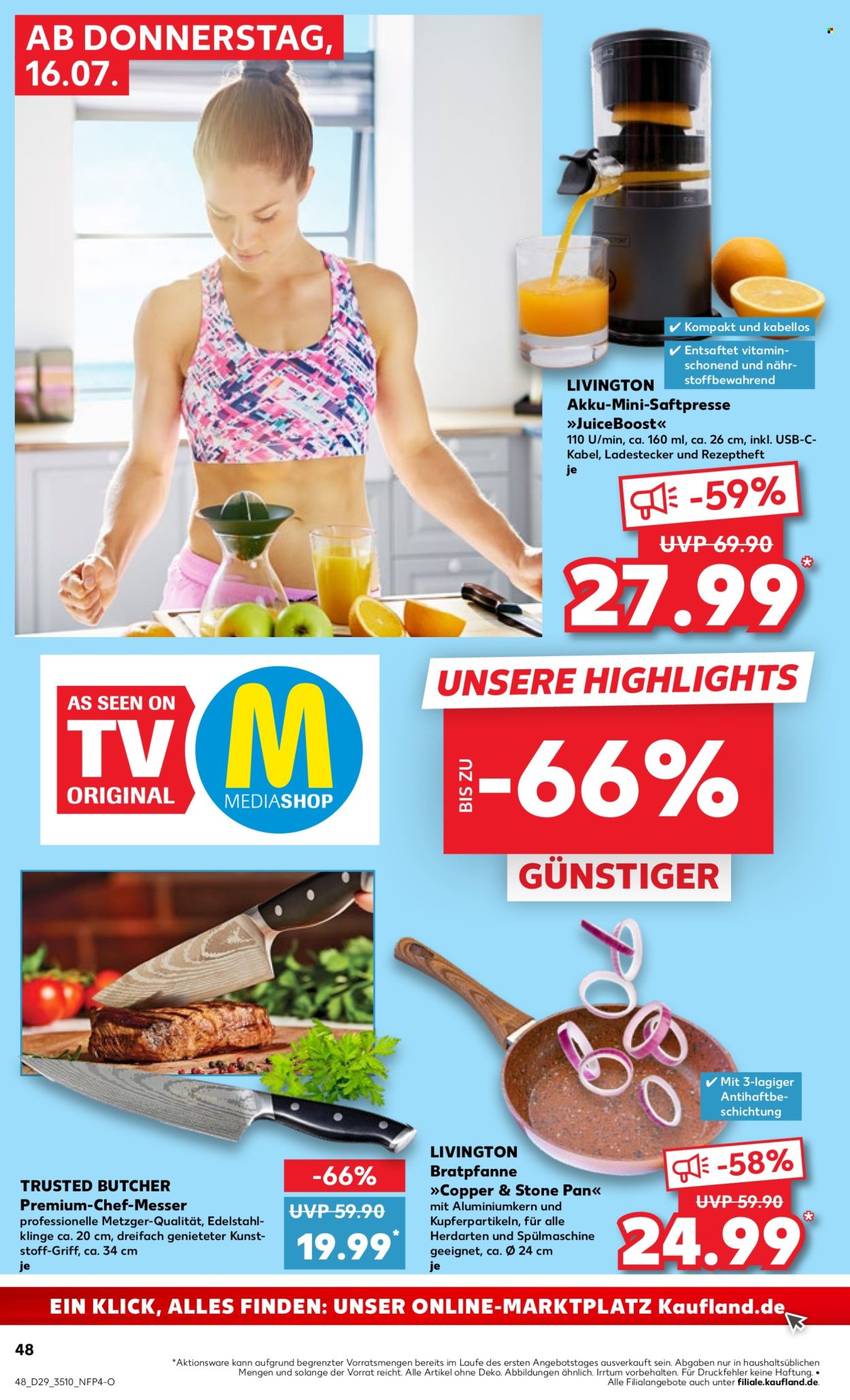 Kaufland Prospekte  - 16.07.2026 - 22.07.2026. Seite 48