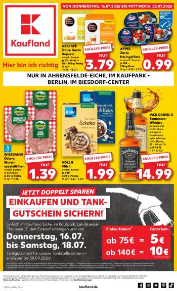 Prospekte Kaufland - 16.07.2026 - 22.07.2026.