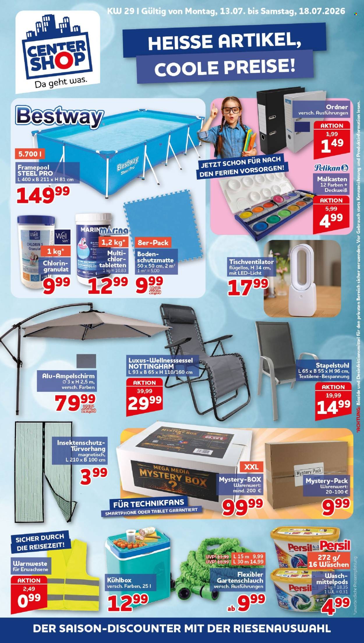 CENTERSHOP Prospekte  - 13.07.2026 - 18.07.2026. Seite 1