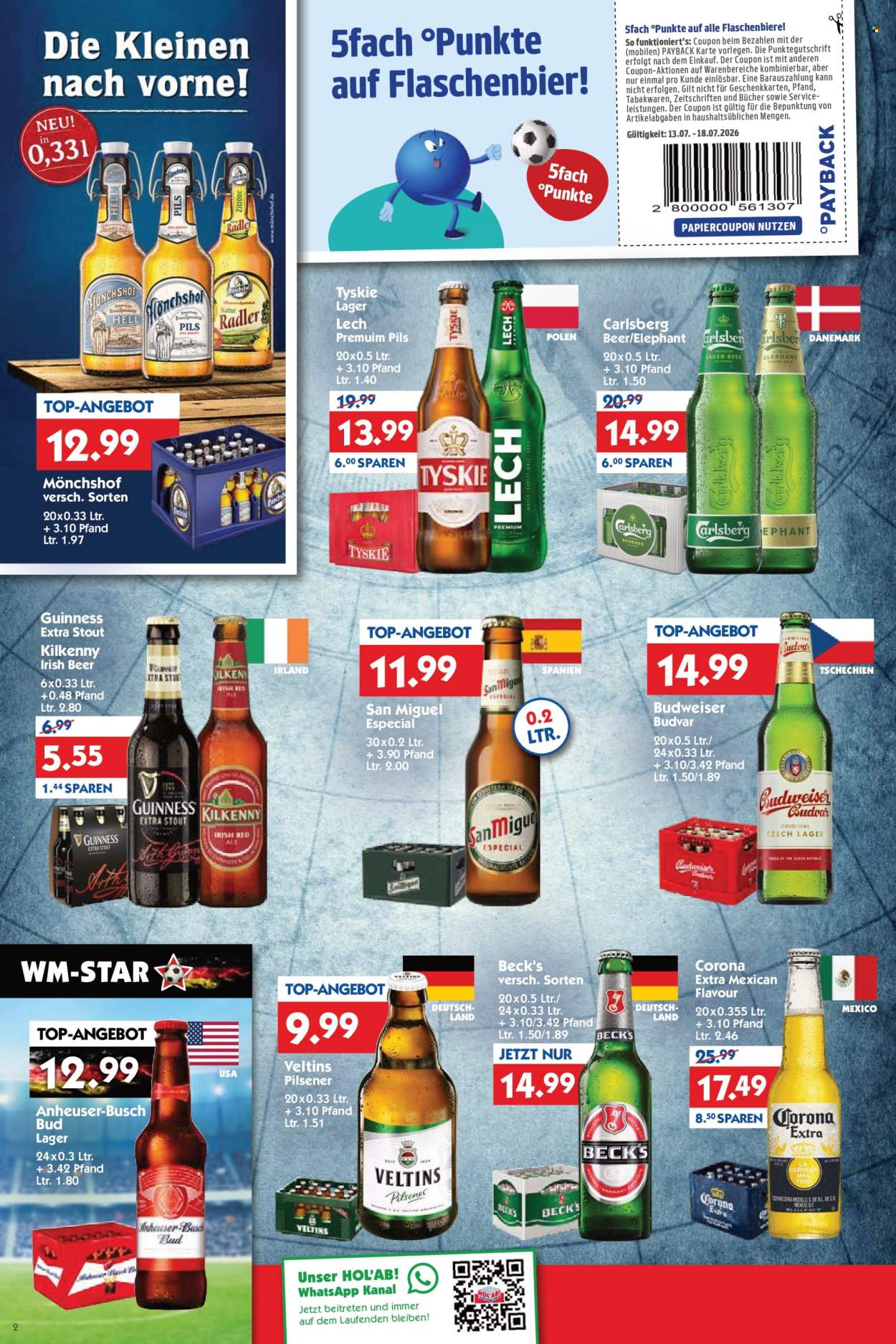 Hol'ab! Getränkemarkt Prospekte  - 13.07.2026 - 18.07.2026. Seite 2