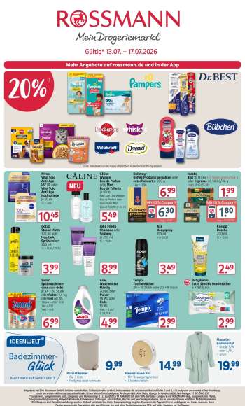 Prospekte Rossmann - 13.07.2026 - 17.07.2026.