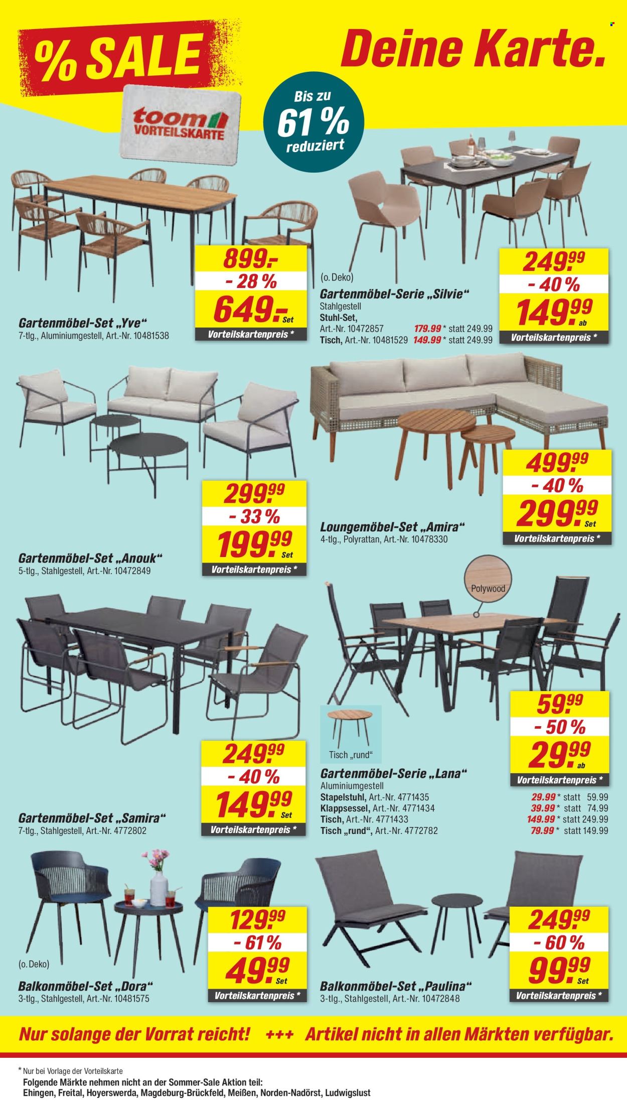 toom Baumarkt Prospekte  - 11.07.2026 - 17.07.2026. Seite 4